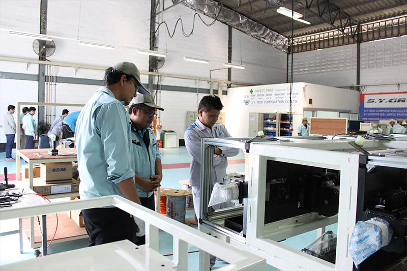 Machinery manufacturing service